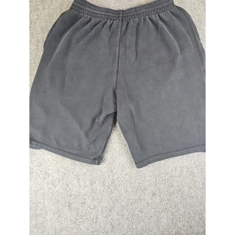 Vintage JORDAN mens Size Large (RARE) Black French Terry Cloth Shorts  1639
